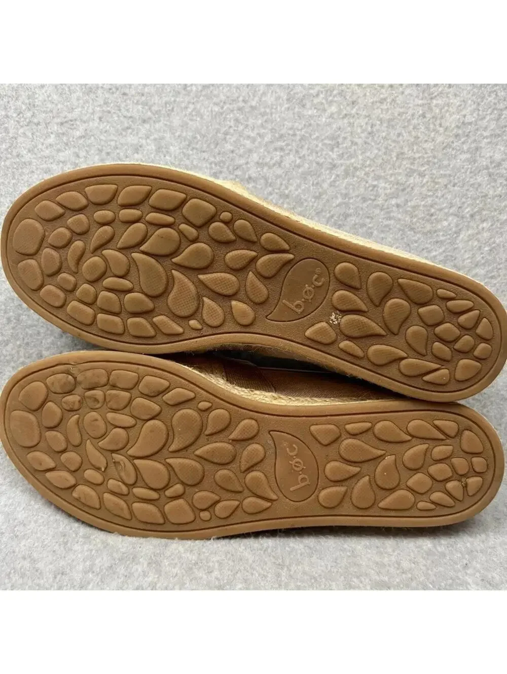 Born Concept B.O.C. Women's Fabric Mule Slide Slip On Shoes Size 8.5 M Casual